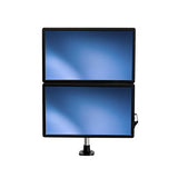 StarTech.com Soporte para Dos Monitores con Brazos Móviles - Apilable - Brazos Intercambiables con Ajuste de Altura por Muelle