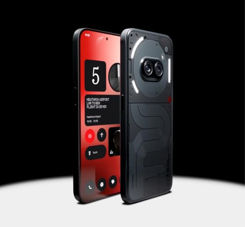 Nothing Phone (2a) 8+128GB - Smartphone con Nothing OS 2.5 - Negro