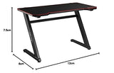 OPLITE Tilt Gaming Desk - Escritorio de juego con alfombrilla de ratón integral, tapa de doble grosor de 25 mm, patas ajustables.