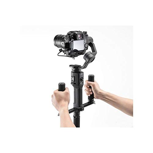 DJI Ronin SC - Ronin-SC Double Handle, Allows the Use of Ronin-SC with Both Hands for Greater Control, the NAR Guide and the Holes in the Handle Allow the Installation of Accessories, Black