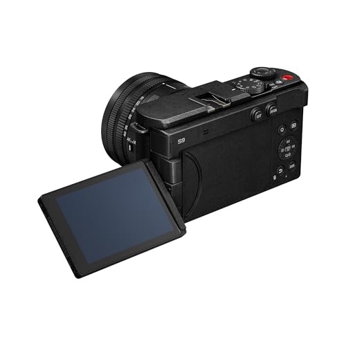 Panasonic Lumix DC-S9NE-K Cámara para Vlog con Fotograma Completo y Puerta Abierta sin Espejo, 24,2 MP, Vídeo 6K/4K, PDAF de 779 Puntos, Negro, con S-R1840 18-40mm S Lente De Cámara