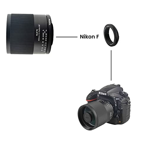 Tokina SZX 400mm F8 MF Nikon F Mount