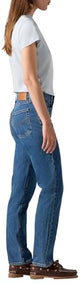 Levi's 724 High Rise Straight, Vaqueros Mujer, Mosey Mid Stone, 30W / 32L