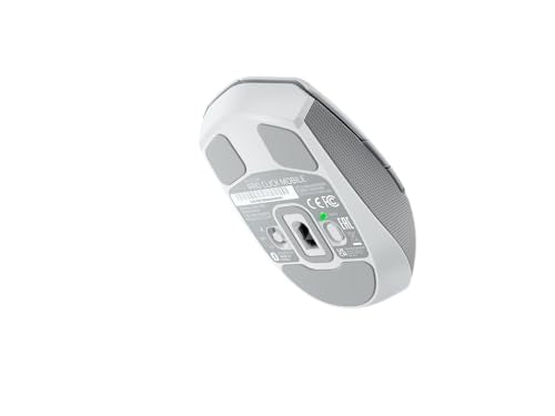 Razer Pro Click Mini - Ratón inalámbrico profesional, ergonómico para una mayor productividad en la oficina para PC / Mac (Bluetooth, hasta 4 dispositivos simultáneamente, hasta 400 horas) Mercury