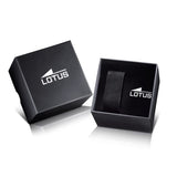 Lotus Reloj Hombre 18686/3 Chrono Caja de Acero Inoxidable 316l Negro Correa de Acero Inoxidable 316l Negro