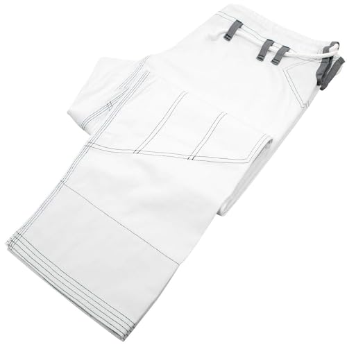 Venum Contender EVO Kimono De Jiu Jitsu Brasileño/BJJ Gi, Unisex Adulto, Blanco, A3