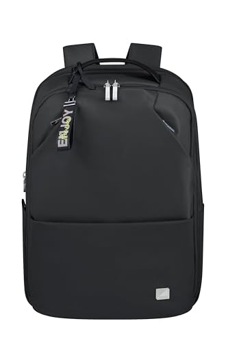 Samsonite Workionist - Mochila para Laptop con comentarios de Ropa de 15.6 Pulgadas, 43 cm, 17.5 L, Negro (Negro)