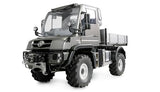 Amewi Mercedes-Benz Unimog - Soporte para Dispositivos 4WD 1:10 ARTR Antracita RC teledirigido Licencia vehículo