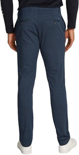Tommy Hilfiger Chino Hombre Bleecker Printed Structure Slim Fit, Azul (Desert Sky), 36W/35L