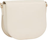 Tommy Hilfiger Bolso bandolera Mujer Logotape con correa ancha, Beige (Sugarcane), Talla Única