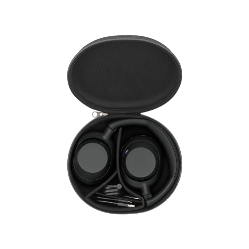 Sony ULT Wear, Auriculares inalámbricos Bluetooth con ULT Power Sound, Ultimate Deep Bass, Noise Cancelling, Calidad de Llamada nítida, hasta 30 Horas de autonomía de la batería, iOS y Android, Negro