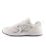 New Balance 408, Sneaker Hombre, Blanco/Plata, 42.5 EU