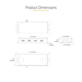 StarTech 4-Port Industrial USB 3.0 Hub - 5Gbps, ESD and surge protection - Robust metal housing
