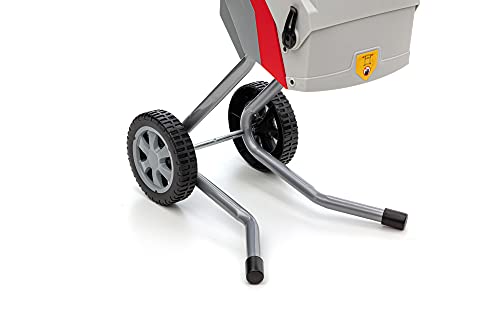 IKRA trituradora de Cuchillas eléctrica IMH 2500, Incl. 2X Cuchillas de Repuesto, Saco coletor y Gafas de Seguridad