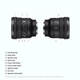 Sony FE C 16-35mm T3.1 - Objetivo Zoom Gran Angular, Objetivo Serie Cine (SELC1635G)