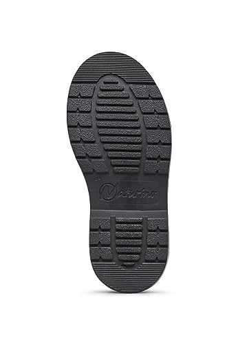 Naturino Botines chelsea de piel de becerro, Negro 32