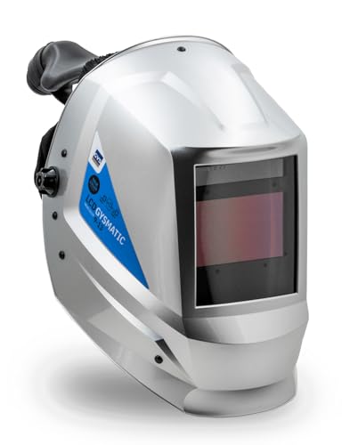 GYS, Máscara de soldadura respiratoria LCD GYSMATIC 3/9-13 G AIR True Color XL, campo de visión 100x60mm, oscurecimiento automático 0,04ms, clase óptica 1/1/1/1, filtro TH2 para MMA, TIG, MIG/MAG y