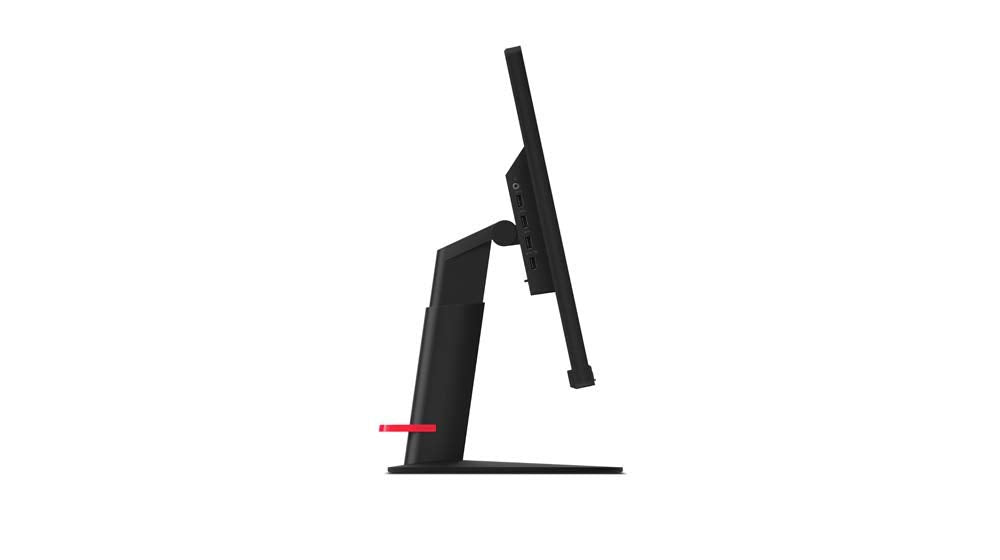 Lenovo ThinkVision T25d-10 - Monitor de 25.0" WUXGA (1920x1200 pixeles, 16:10, 4ms, 1000;1, Puertos VGA + HDMI, 3 lados sin bordes, Regulable en altura, Rotacion vertical en la peana) - Color Negro
