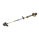 DEWALT DCM5713N-XJ - Cortabordes 54V XR Flexvolt, 3Ah Batería, Ancho de corte 38cm, Incluye hilo de corte de 7,5m, Plegable, Motor sin escobillas
