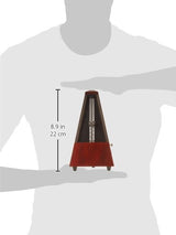 Wittner MW811M - Metrónomo pirámide, color marrón