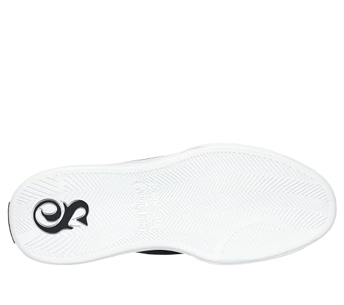 Skechers - Sneakers de Hombre Snoop Dogg One-OG sin Cordones, Negro/Blanco, 42.5 EU