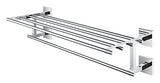 Grohe Start Cube QuickFix - Barra para toallas múltiple, cromo, para atornillar con QuickScrew, no pegamento, ref. 41099000