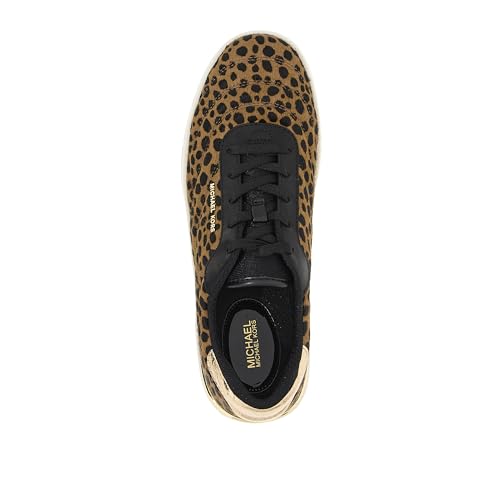 Michael Kors Pia Lace UP, Sneaker Mujer, Husk Multi, 38.5 EU