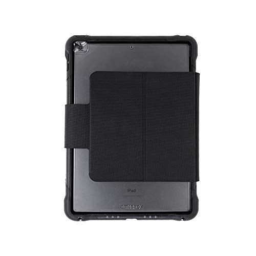 Otterbox Funda Teclado UnlmitED para iPad 10,2' (7.ª Gen / 8.ª Gen / 9.ª Gen), Resistente a caídas, con Teclado ESPAÑOL, Testeada con los Estándares Militares, Negro/Transparente, Sin Pack Retail