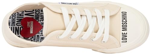 Love Moschino ja15132g1i, Sneakers Mujer, Latte, 40 EU