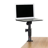 Gator Frameworks Soportes de escritorio con pinza para monitor de estudio y altavoz con superficie acolchada de espuma EVA, ángulo ajustable de 0° a 15° - Juego de 2 (GFWSPKSTMNDSKCMP)
