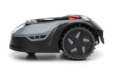 IKRA Robot cortacésped iROM 600 para céspedes de hasta 600 m², WiFi o Bluetooth, Control por App, multizona, Incl. estación de Carga & Sensor de Lluvia, 6 Cuchillas de Repuesto