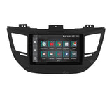 Radio de Coche para Hyundai Tucson Negro (con navegación y cámara de visión Trasera de Serie) Android GPS Bluetooth WiFi USB Dab+ Touchscreen 9" 4core Carplay AndroidAuto