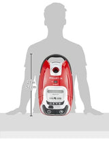 Rowenta RO7473 Silence Force Allergy+ | Aspiradora de suelo con bolsa | gran capacidad de bolsa para el polvo: 4,5 litros | extremadamente silencioso | boquilla de suelo de alta eficiencia | motor