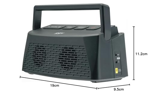 CGV My Speaker TV - Altavoz de TV HiFi inalámbrico portátil, amplificación de Voz para Personas Mayores y con Problemas auditivos