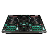 Controlador de DJ Roland DJ-202 — Controlador de cuatro decks y dos canales para Serato DJ Lite, el legado de las cajas de ritmos Roland en un controlador de DJ