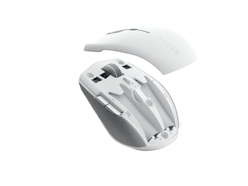 Razer Pro Click Mini - Ratón inalámbrico profesional, ergonómico para una mayor productividad en la oficina para PC / Mac (Bluetooth, hasta 4 dispositivos simultáneamente, hasta 400 horas) Mercury