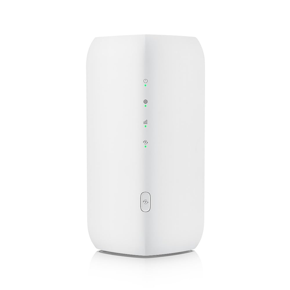 Zyxel 5G NR 4.67 Gbps Router Interior | AX1800 WiFi 6 Router | Nebula Cloud Management | Compartir WiFi a 64 Dispositivos | Dual WAN failover | Puertos Gigabit LAN [Nebula FWA505]