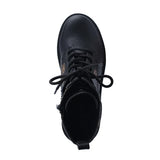 GUESS Women's Orana Combat Boot, negro marrón, 39 EU