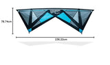 Revolution Kites-Vsrv00212 Ciervo Volante Reflex 1.5, Color Azul, Talla única (RX Lime #1)