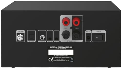 Imperial DABMAN i310 CD DAB+/FM/Internet - Sistema HiFi con reproductor de CD