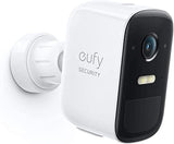 eufy Security eufyCam 2C Pro, Camara vigilancia WiFi Exterior, Camara de vigilancia Exterior, Requiere el Sistema HomeBase 2,180 días de duración de la batería, 2K resolución, nessun Costo mensile