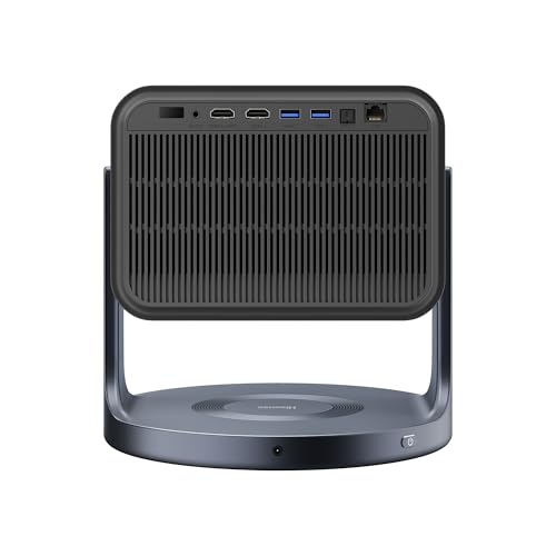 Hisense C2 - Mini Proyector Laser UHD 4K Smart TV, de 65 a 300 Pulgadas, 2000 Lumen, Dolby Vision Atmos, Audio JBL con Subwofer, Fuente Laser Tricolor, Zoom Digital, Autoenfoque, Contraste 1700:1
