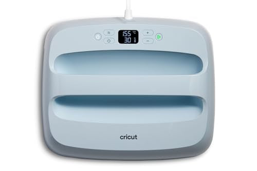 Cricut EasyPress 3 | Placa térmica de 30 cm x 25 cm | Prensa térmica para sudaderas, mantas, banderines y mucho más | Uso con vinilo termoadhesivo (HTV), Infusible Ink y productos de sublimación