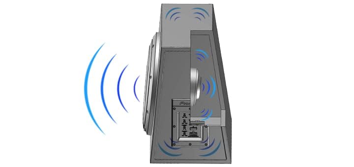 Pioneer TS-WX1210AH - Subwoofer bass reflex de 30 cm con amplificador incorporado (1500 W)