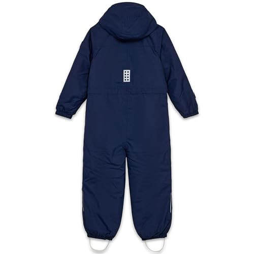 Kabooki Lwjipe - Lego Tec Play, Traje para Nieve Unisex niños, 590 Azul Marino, 122