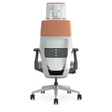 Steelcase Gesture Sillas de Oficina, Acero Inoxidable, poliéster, plástico, Caqui, Talla única