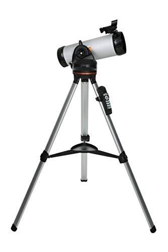Celestron 31150 LCM 114 Series: telescopio reflector newtoniano computerizado, plata
