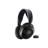 SteelSeries Arctis Nova 5P Cascos PS5 Inalámbricos - PS5, PC, Switch 2, móvil - Controladores magnéticos de neodimio - Más de 100 preajustes - Batería de 60 horas - 2,4 GHz o BT - Micro Gen2.X