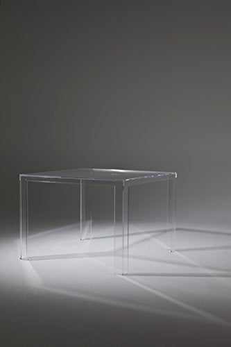 Kartell - Mesa invisible, PMMA, transparente, 100 x 100 x 72 cm