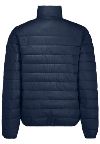 FILA Chaqueta acolchada ligera Butzbach para hombre, Black Iris., XL